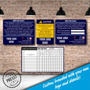 Presst 'Mighty' Electrical Sticker Bundle PR-057 'Mighty' Electrical Sticker Bundle Thumbnail