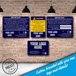 Presst 'Major' Electrical Sticker Bundle PR-058 'Major' Electrical Sticker Bundle Thumbnail
