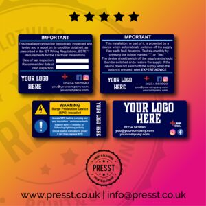 Presst SPD Electrical Sticker Bundle 1 PR-302 SPD Electrical Sticker Bundle 1 Thumbnail