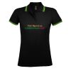 SOL'S Ladies Pasadena Tipped Cotton Piqué Polo Shirt Thumbnail